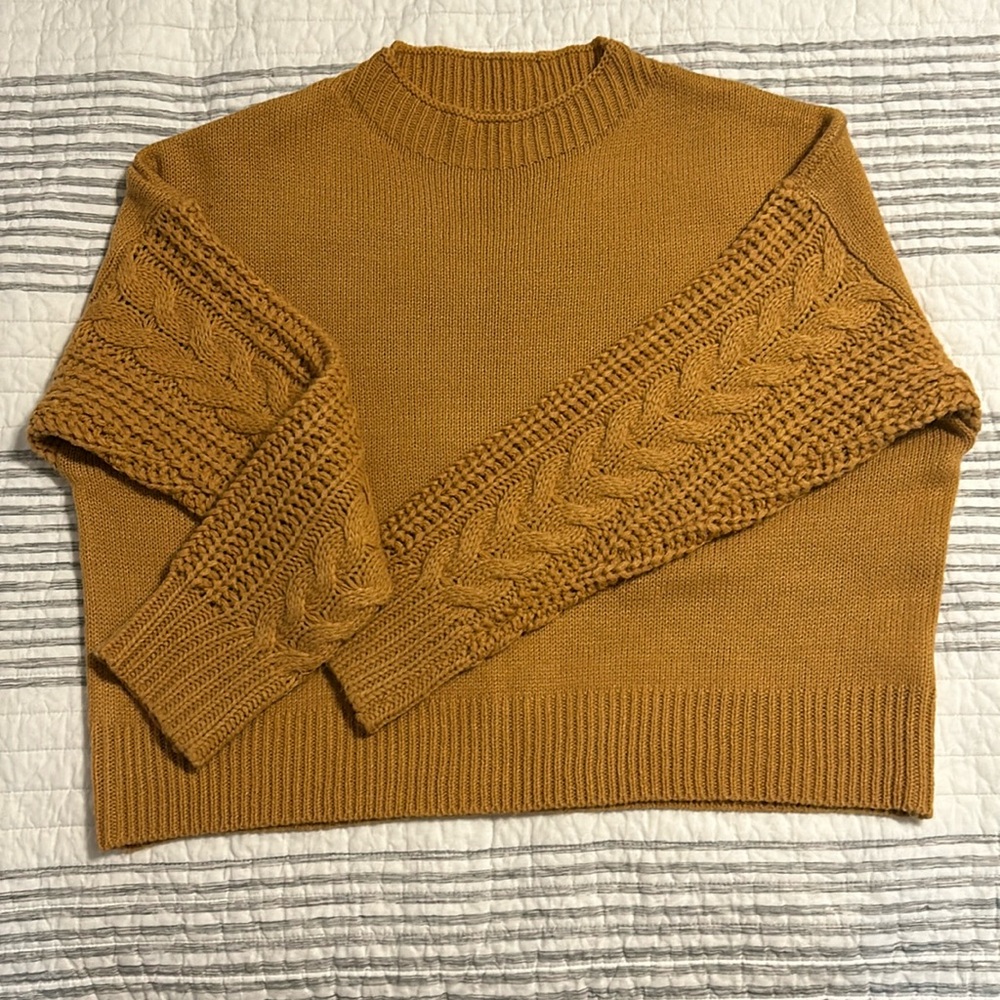SHEIN camel colored sweater